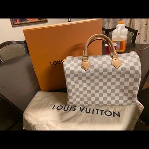 Louis Vuitton speedy 30 damier azur SOLD❌🚫